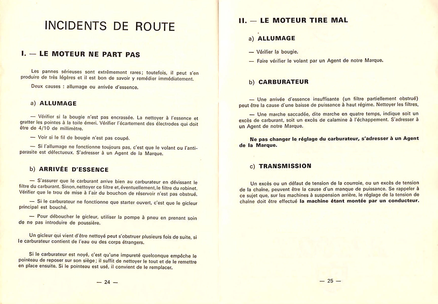 Manuel d'entretien — page 14